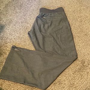 Figs Heather Gray Scrub Pants